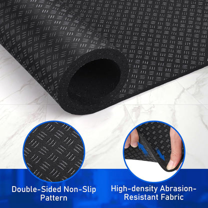 30" x 30" Premium Recliner Pad for Hardwood Floors - Heavy-Duty Double-Sided Non-Slip Furniture Gripper Mat under Recliner, Sofas, Swivel Chairs and Carpet (0.2" Thick Adhesive-Free)