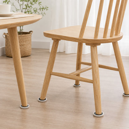 Self-Stick Furniture Sliders - 1-1/2" Round Heavy-Duty Moving Glides for Carpet and Floors, 5mm Thick Adhesive EVA Foam Chair Sliders & Protective Pads