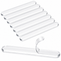 Clear Silicone Cabinet Bumpers & Furniture Pads - Self-Adhesive Sound Dampening Pads, Invisible Anti-Slip Floor Protectors & Wall Guards for Drawers, Table Tops and Chair Legs