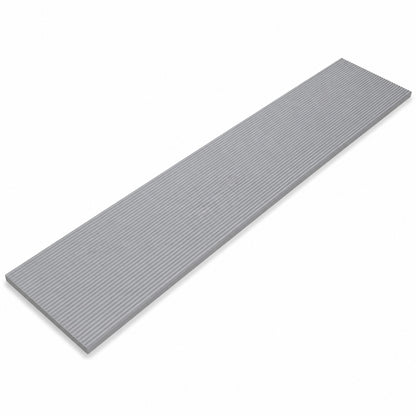 Fireplace Hearth Safety Cushion - Extra Large NBR Foam Bumper Pad for Stone & Brick Fireplaces, Self-Adhesive Soft Edge Protector & Seat Guard for Home Safety (Gray) 78.7" x 15.75"